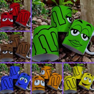 Caneca porcelana 325ml coleção pascoa m&m 2