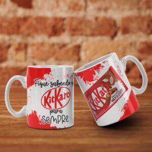 Caneca porcelana 325ml pascoa chocolate