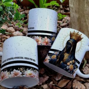 caneca de polimero Nossa Senhora