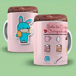 Caneca de polimero, Pascoa receita